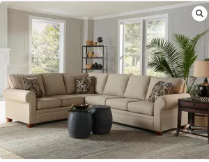 912 Sectional With Queen Sleeper