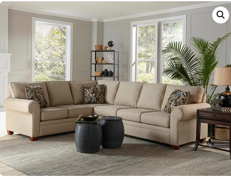 912 Sectional With Queen Sleeper