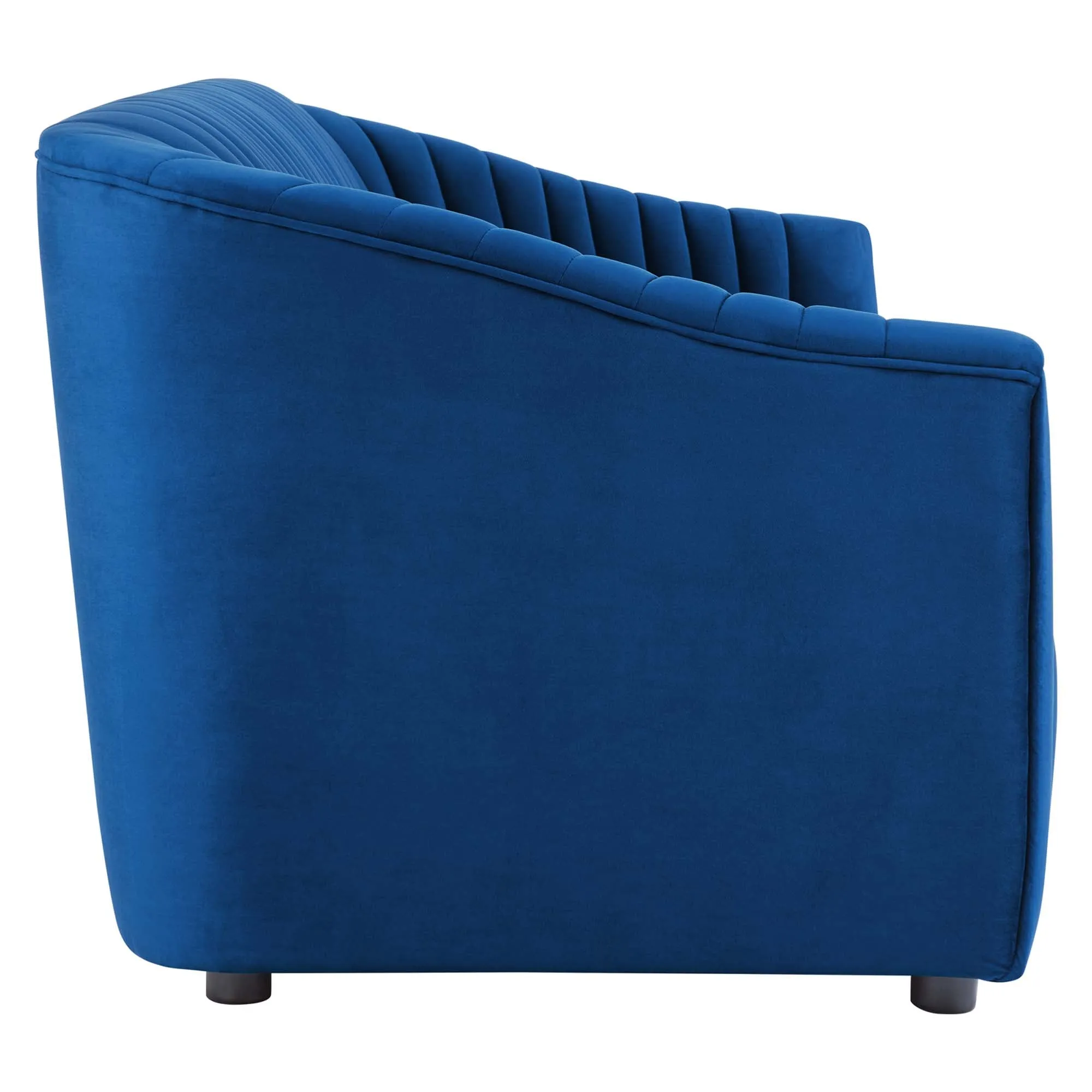 Announce Performance Velvet Channel Tufted Sofa by Modway
