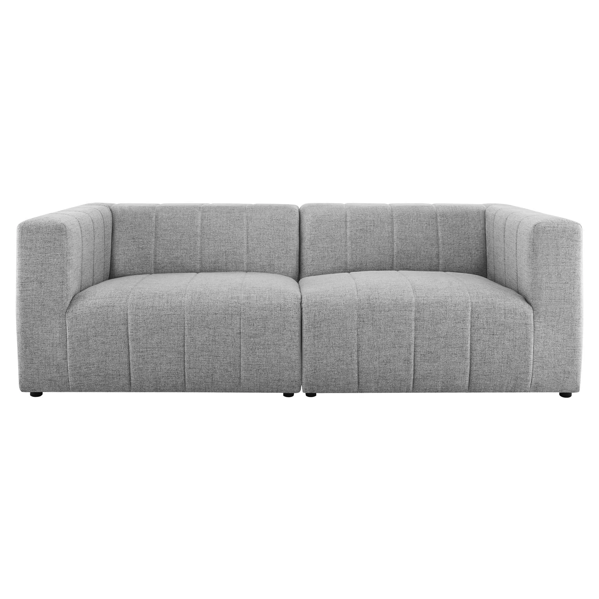 Bartlett Upholstered Fabric 2-Piece Loveseat by Modway