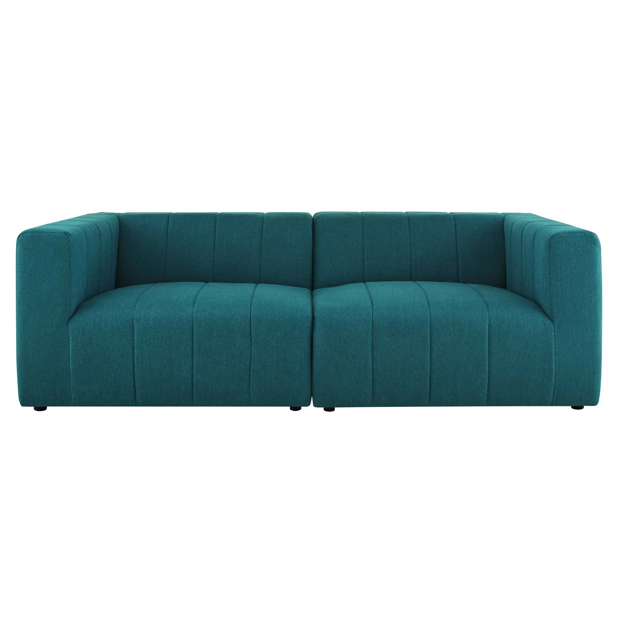 Bartlett Upholstered Fabric 2-Piece Loveseat by Modway