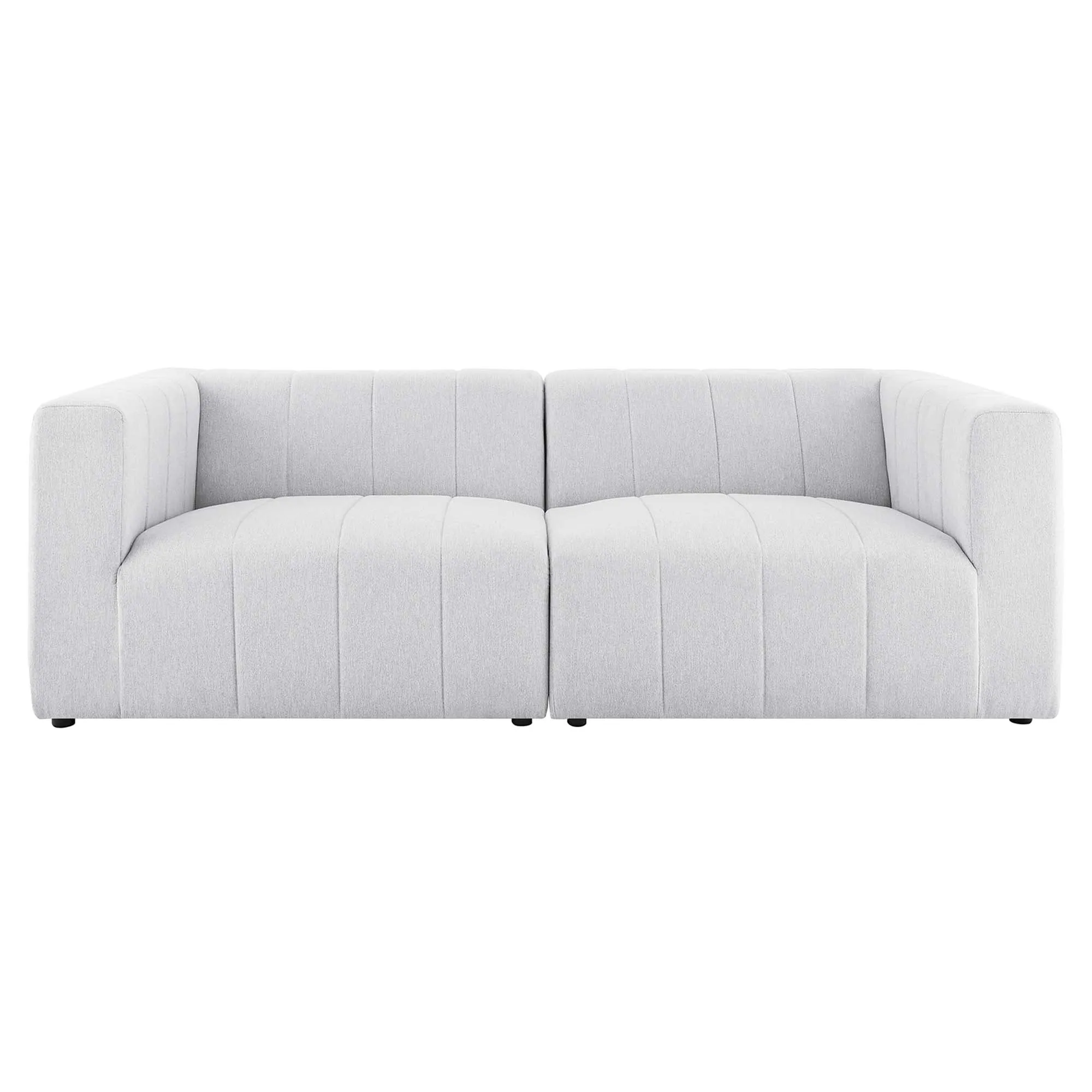 Bartlett Upholstered Fabric 2-Piece Loveseat by Modway