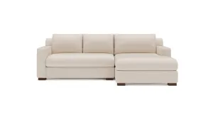 Catalina Sofa with Chaise (Bench Cushion) (120",Chaise 40" x 68",Chaise On Right)