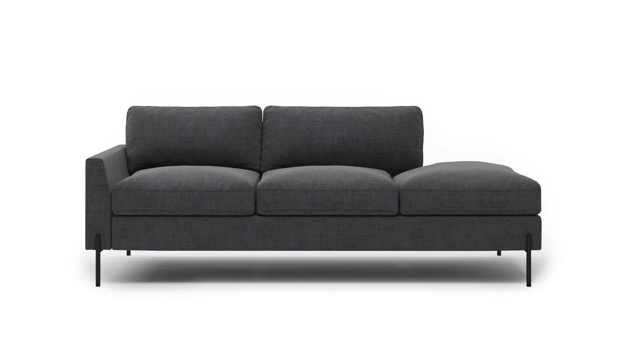 Catwalk Sofa with Bumper (100",Bumper On Left)