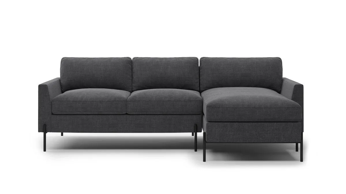 Catwalk Sofa with Chaise (90",Chaise 39" x 68",Chaise On Right)