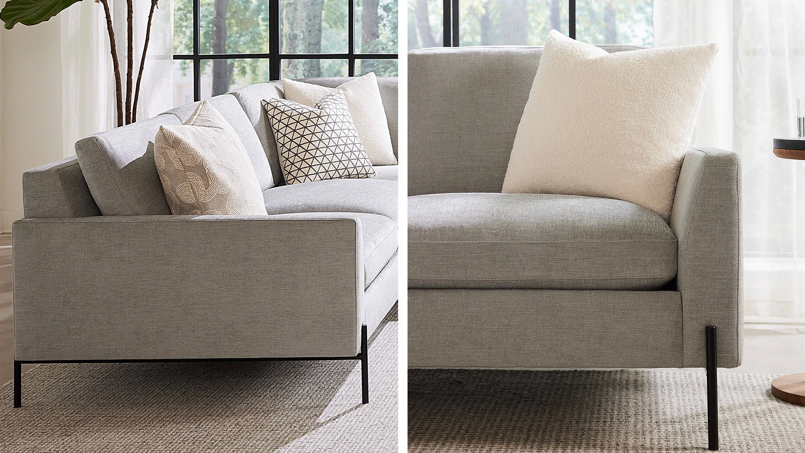 Catwalk Sofa with Chaise