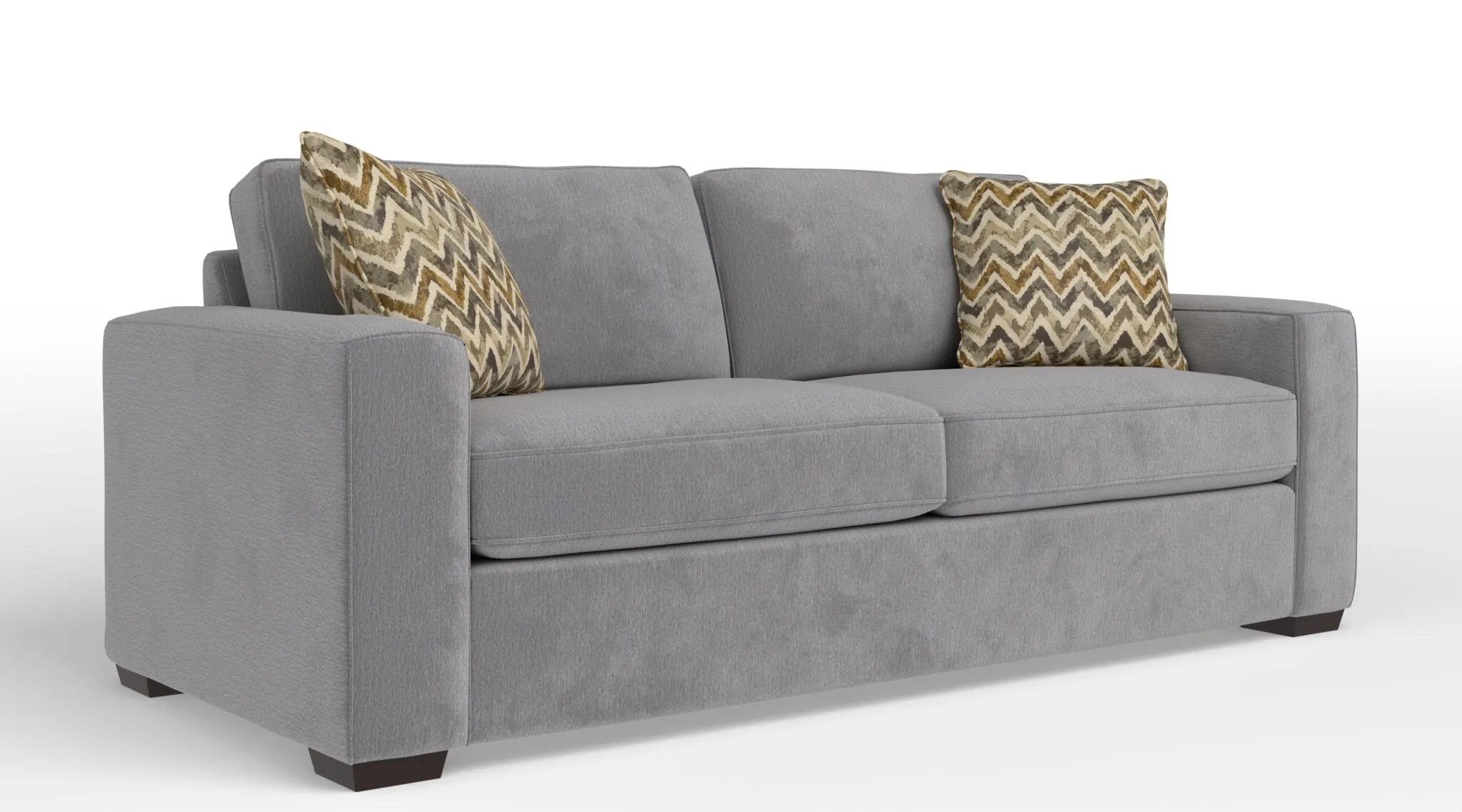 Celeste Queen Sofa Bed with Innerspring Mattress - Cabana Grey