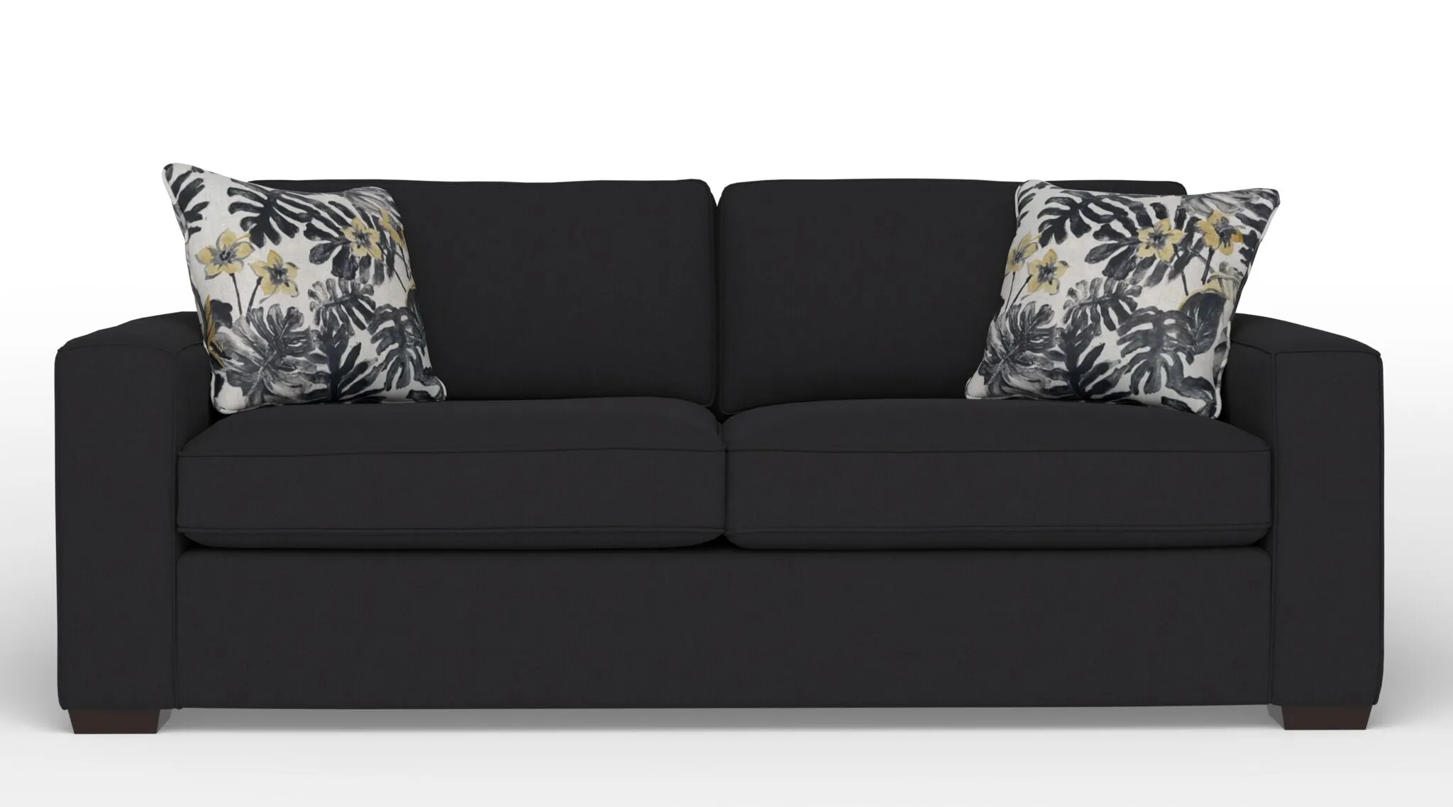 Celeste Queen Sofa Bed with Innerspring Mattress - Lido Dark Grey