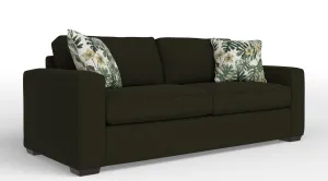 Celeste Queen Sofa Bed with Innerspring Mattress - Lido Green