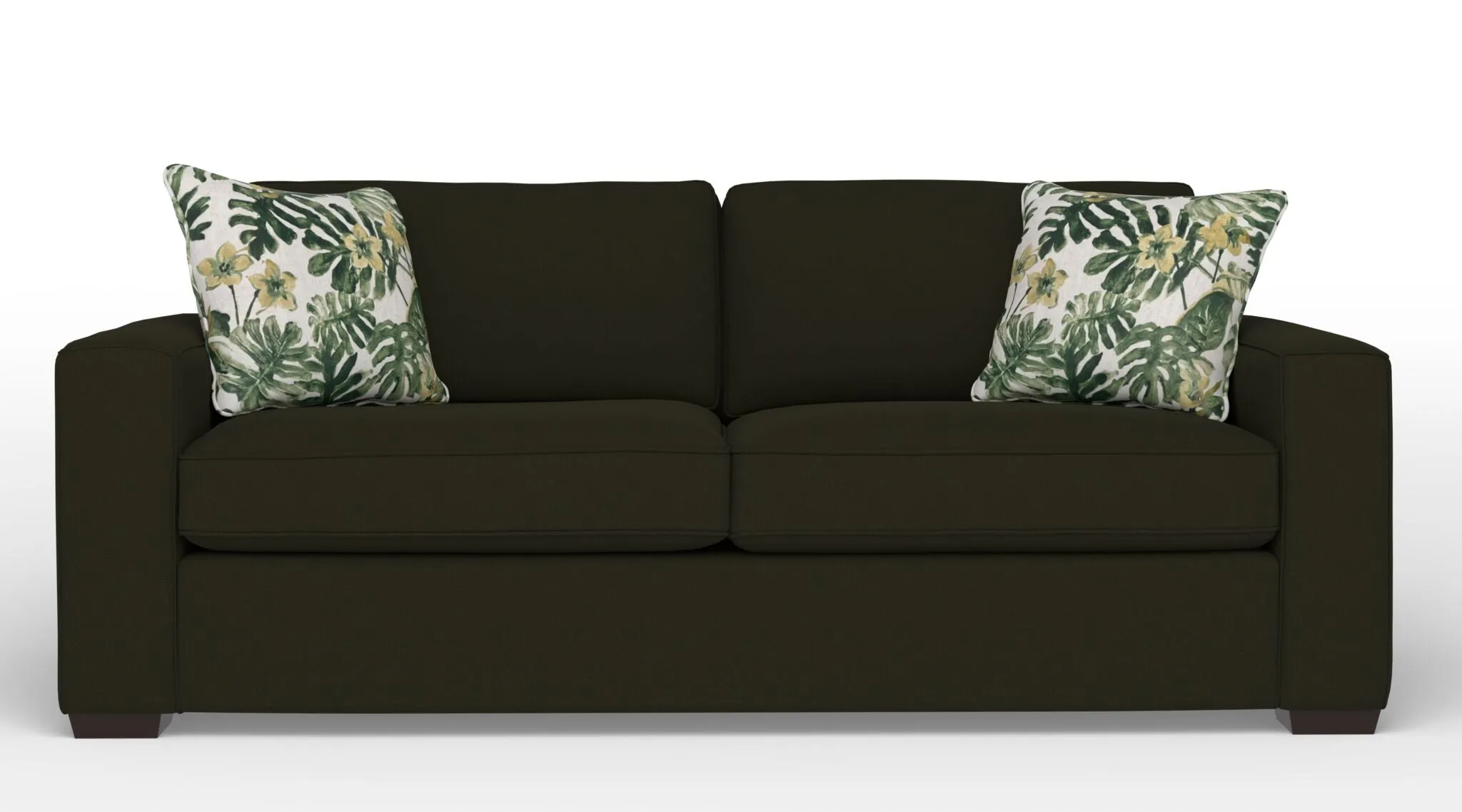 Celeste Queen Sofa Bed with Innerspring Mattress - Lido Green