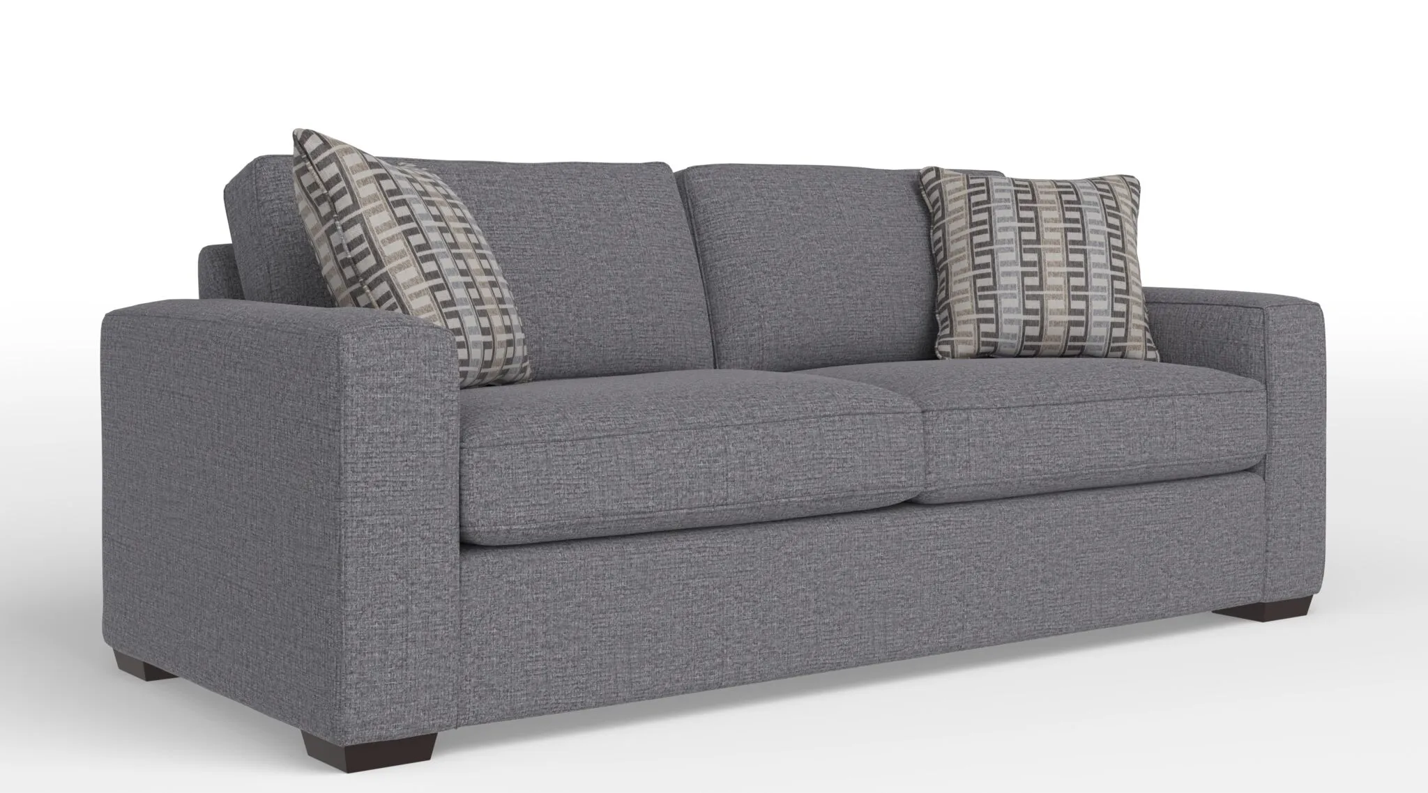 Celeste Queen Sofa Bed with Innerspring Mattress - Safari Grey