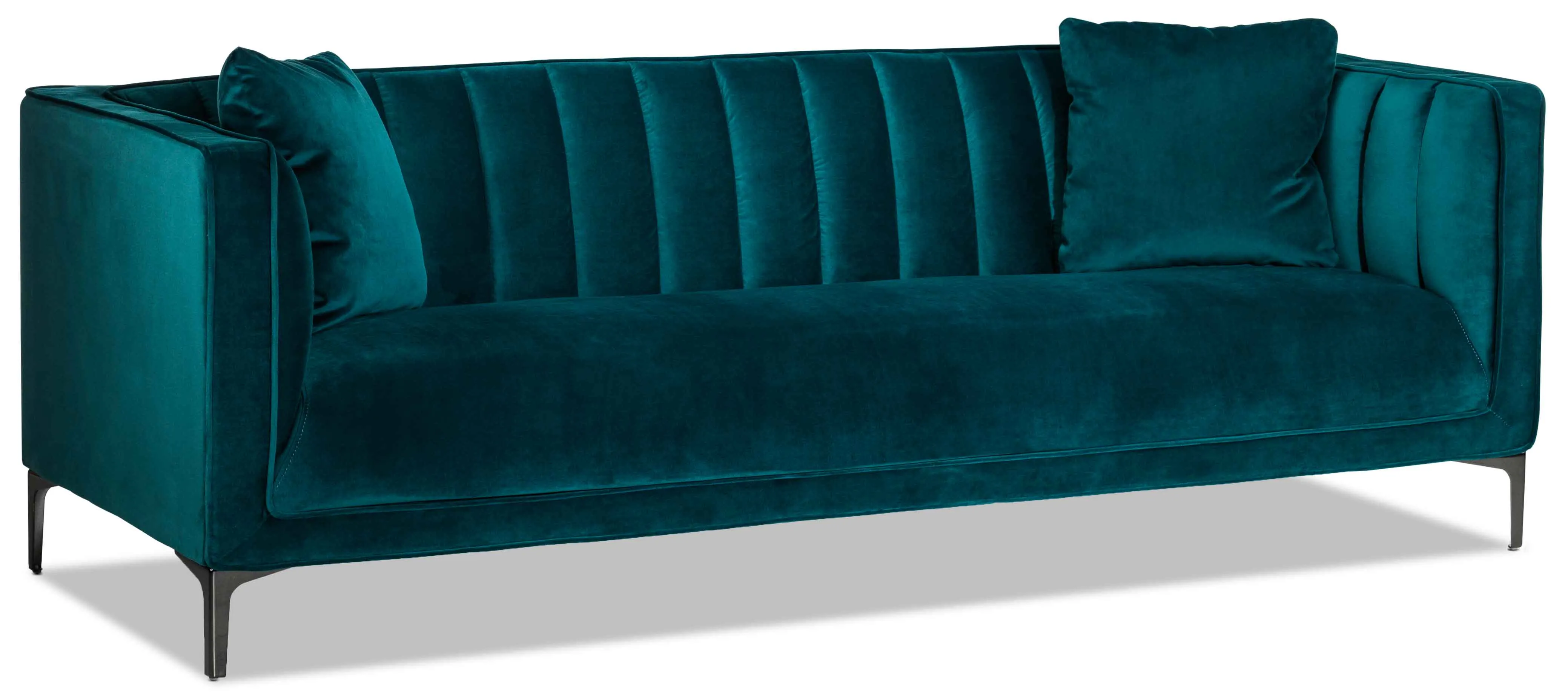 Celina Sofa, Loveseat and Chair Set - Green