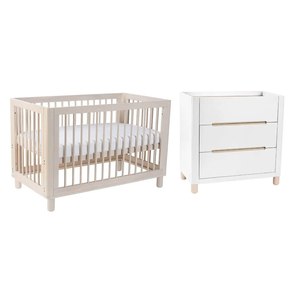 Cocoon Allure Cot   Change Table