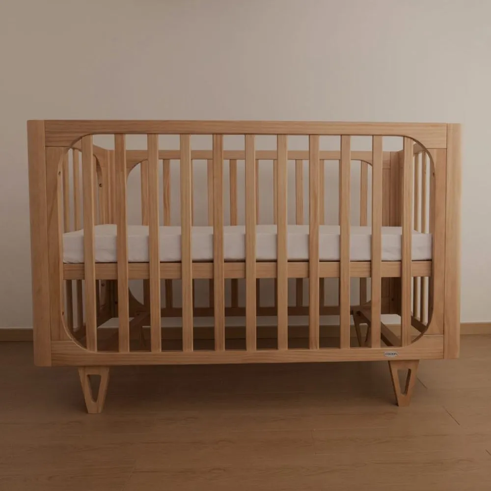 Cocoon Vibe 4 In 1 Cot Sandstone [BUNDLE] ONLY