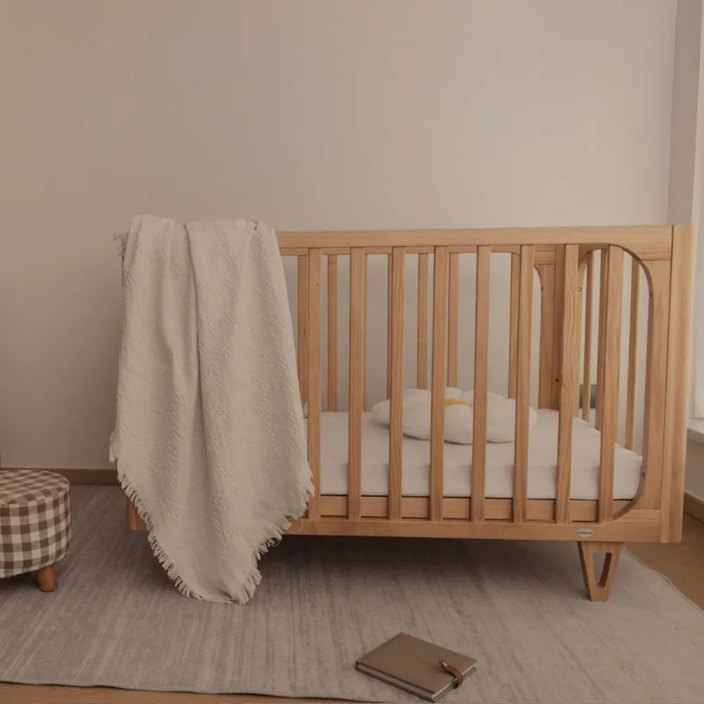 Cocoon Vibe 4 In 1 Cot Sandstone [BUNDLE] ONLY