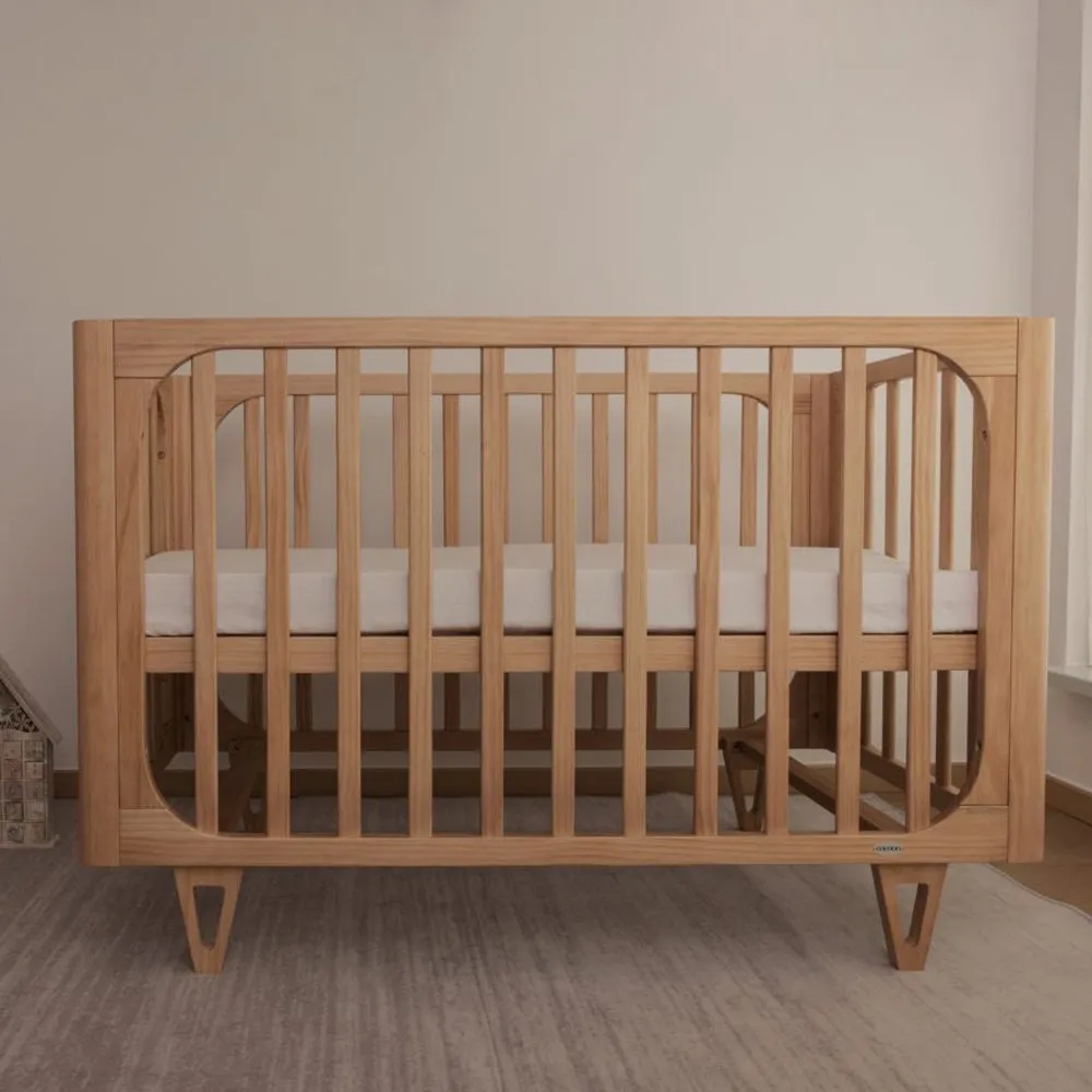 Cocoon Vibe 4 In 1 Cot Sandstone [BUNDLE] ONLY