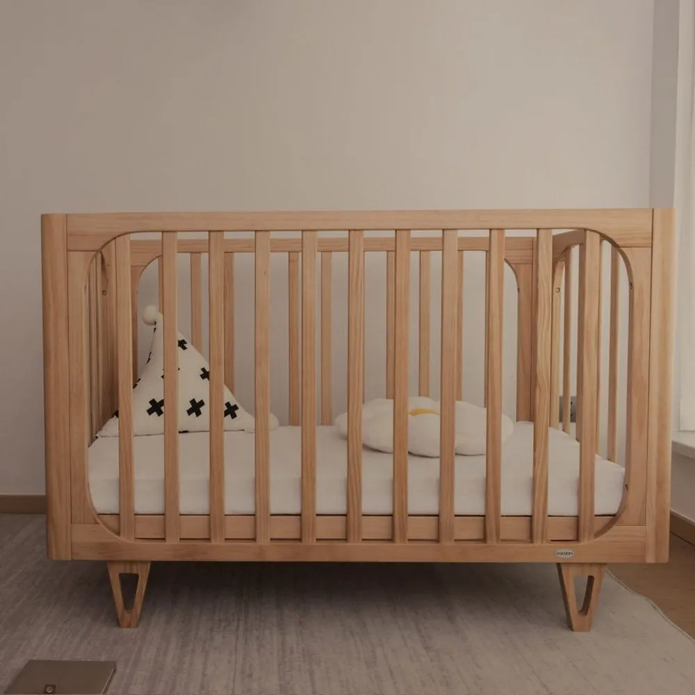 Cocoon Vibe 4 In 1 Cot Sandstone [BUNDLE] ONLY