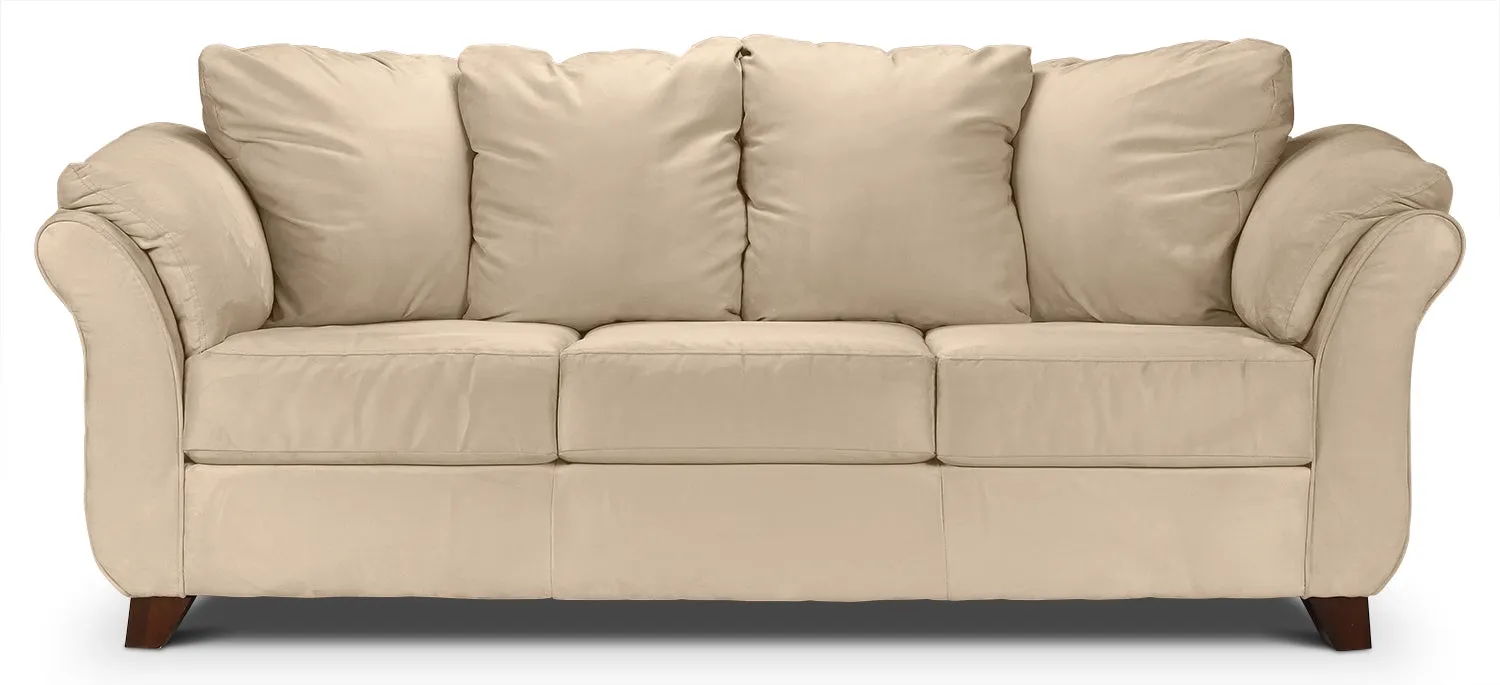 Collier Sofa and Chair Set - Beige