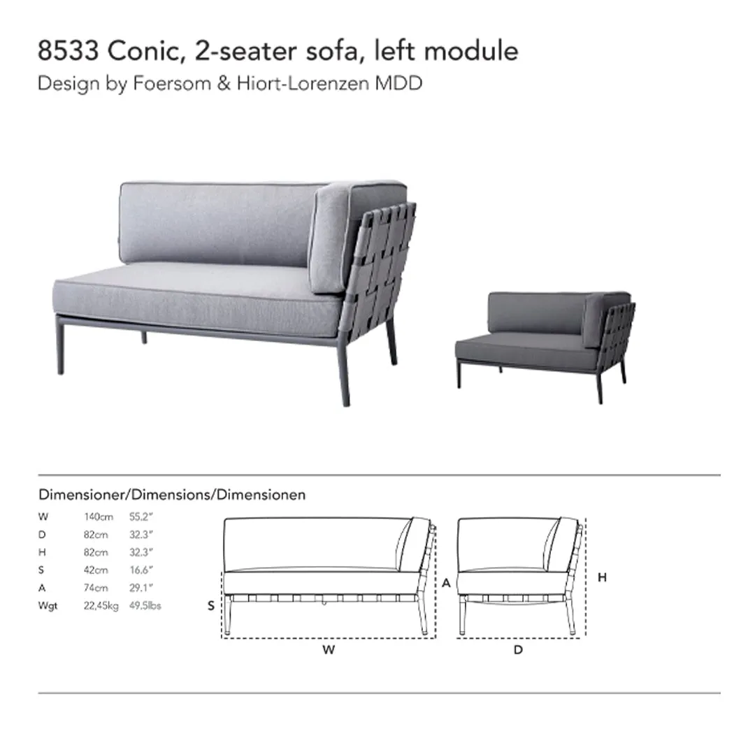 Conic Pre-configured Sofa - Setup 1
