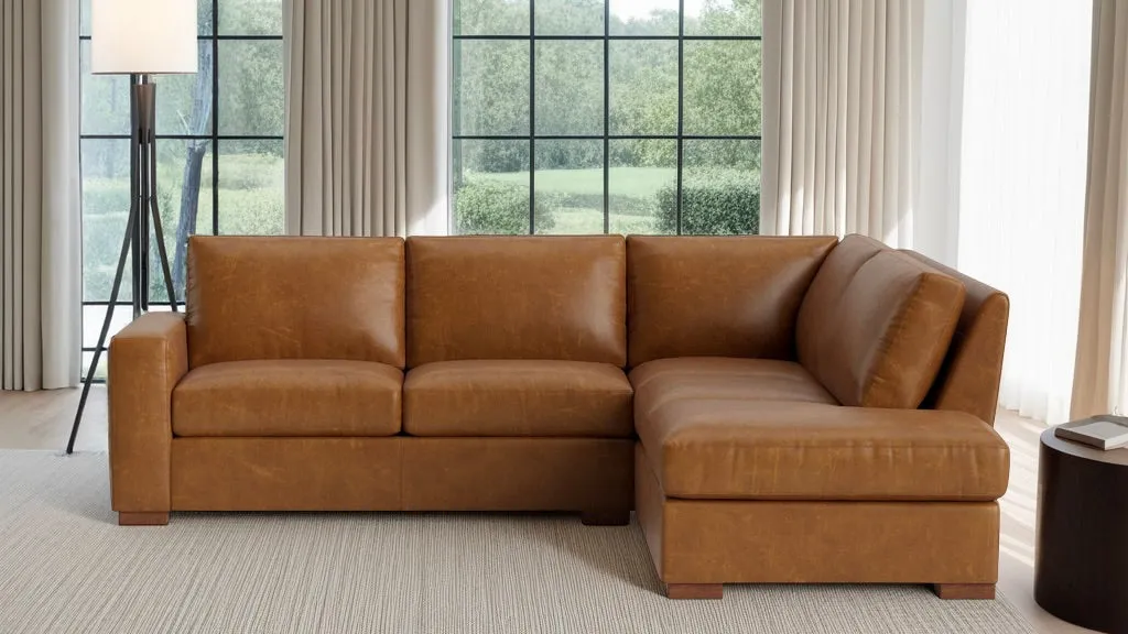 Couch Potato Sectional with Bumper (Extra Deep)