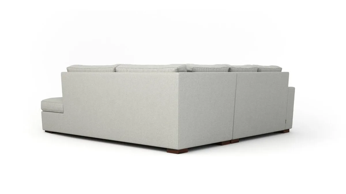 Couch Potato Sectional with Bumper (Extra Deep)