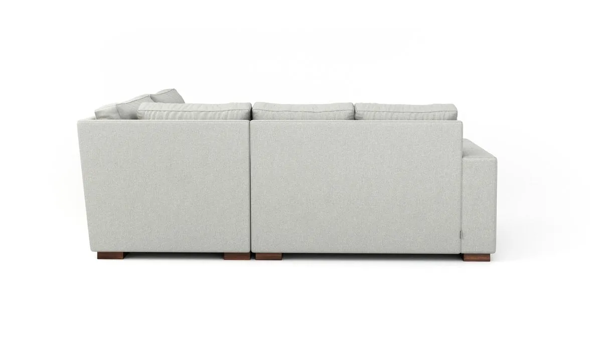Couch Potato Sectional with Bumper (Extra Deep)