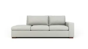 Couch Potato Sofa with Bumper (Extra Deep) (95",Bumper On Right,Extra Deep)