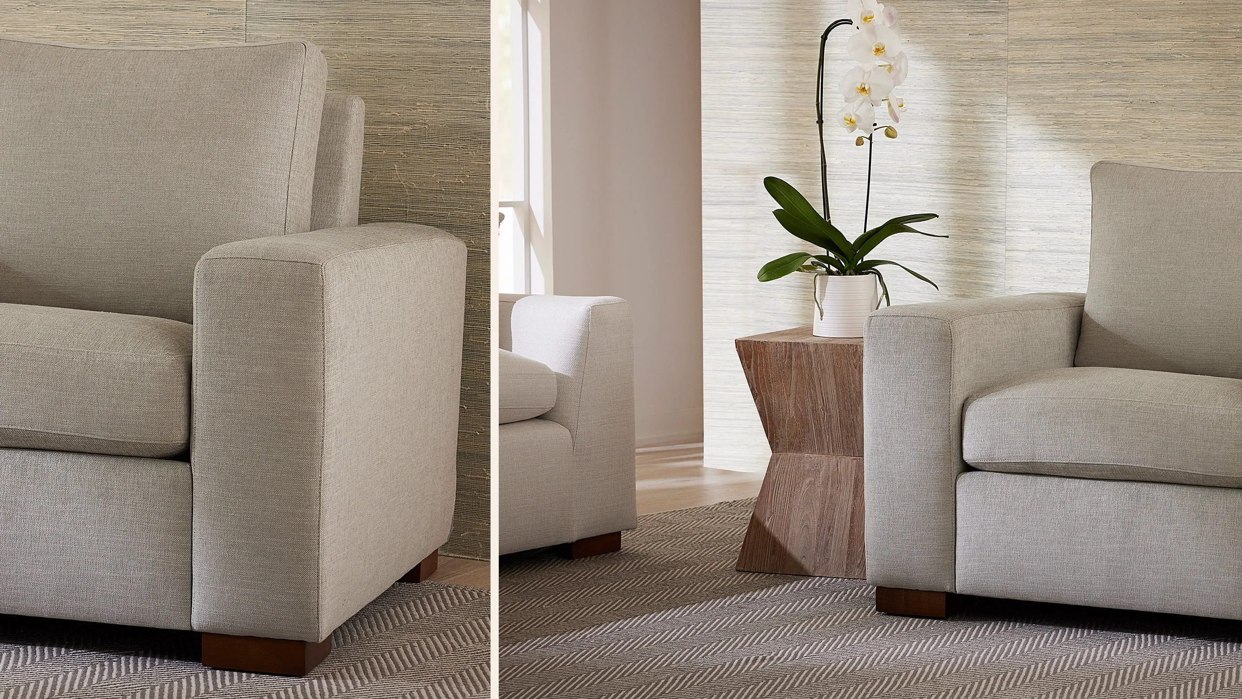 Couch Potato Sofa with Chaise