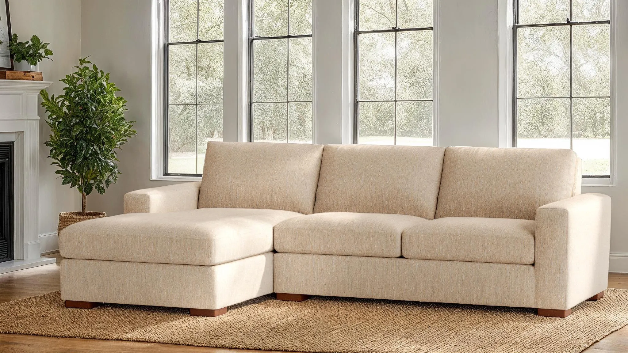 Couch Potato Sofa with Chaise