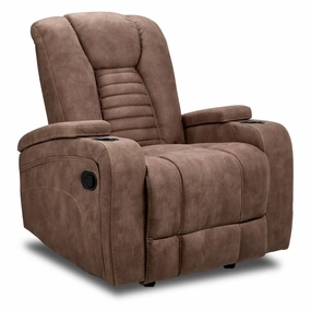 Dallas Glider Recliner- Mocha