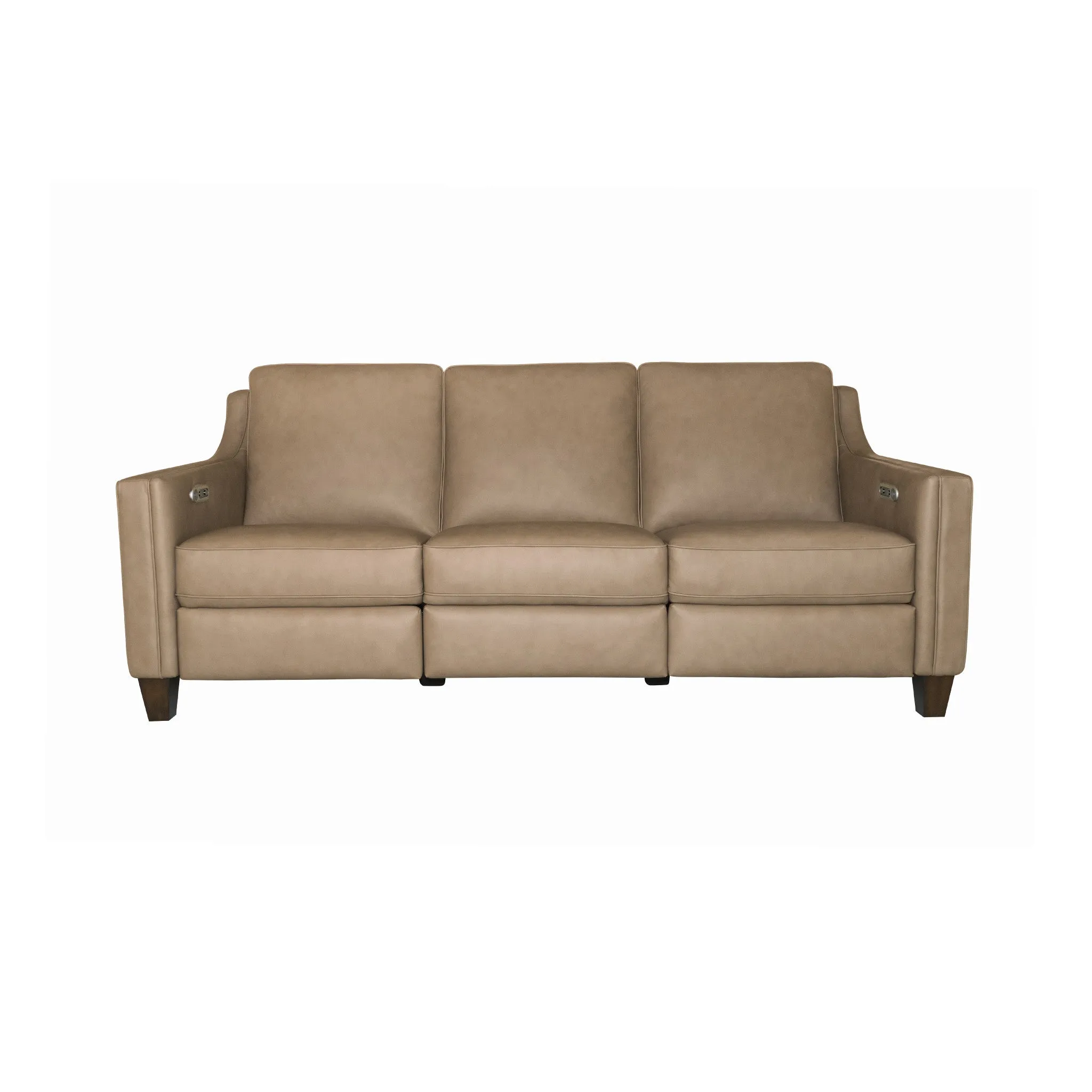 Finley Leather Power Inclining Sofa