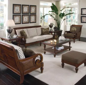 GRAND VIEW SOFA SET (Coffee Frame Beige)