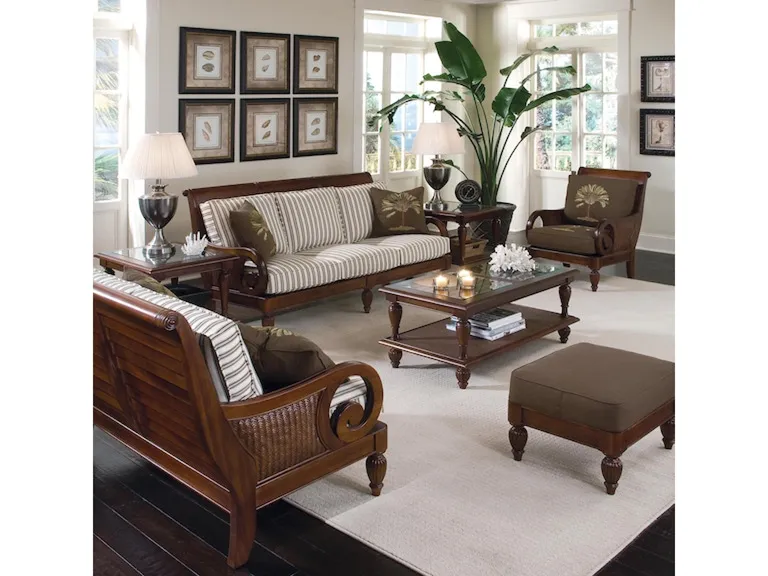 GRAND VIEW SOFA SET (Coffee Frame Green)