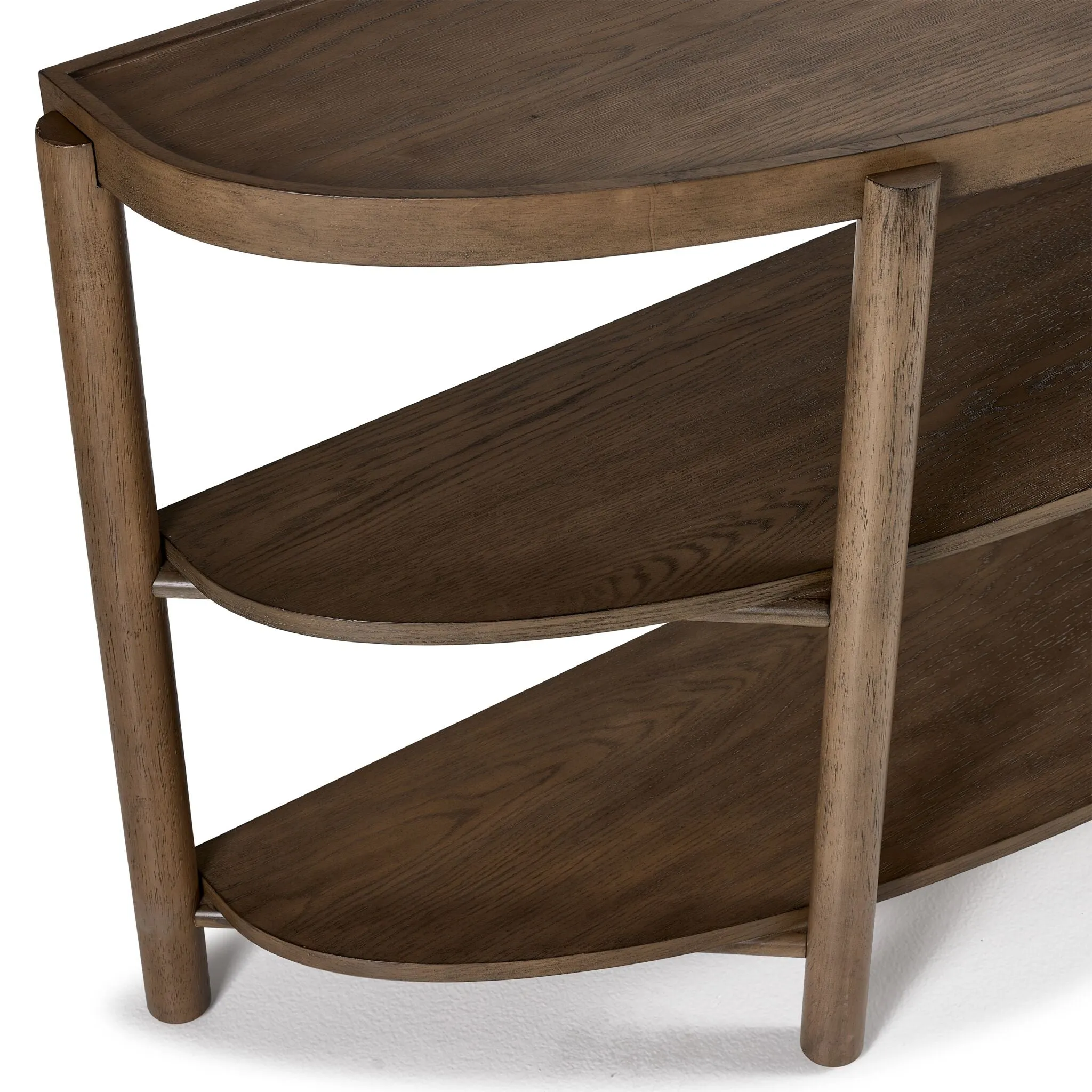 Hadleigh 62" Sofa Table -Honey Brown Finish