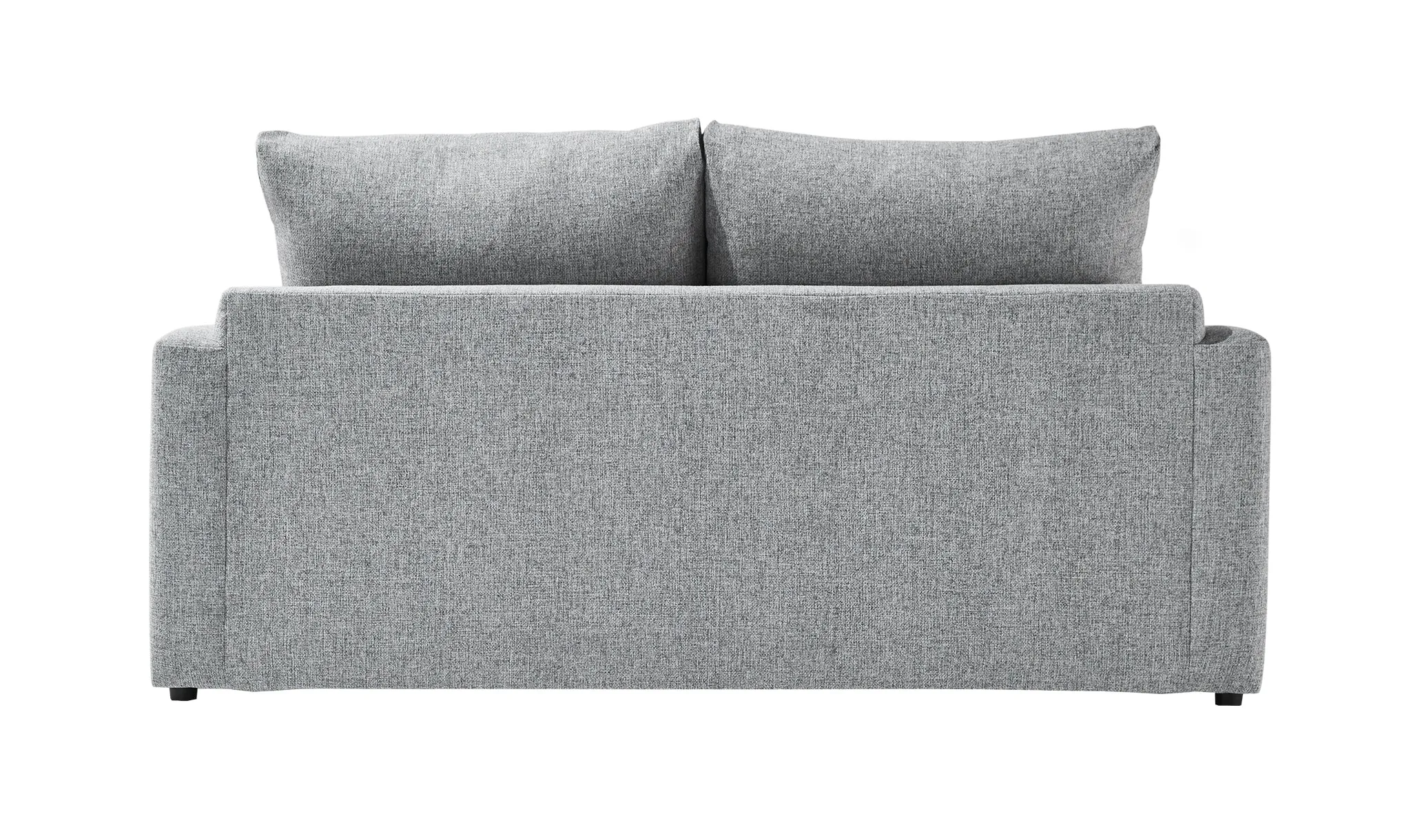 Harper Full Sofa Bed with Memory Foam Mattress - Grey