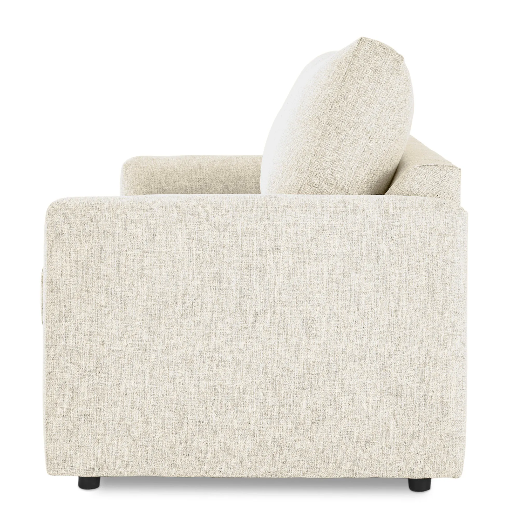Harper Queen Sofa Bed with Memory Foam Mattress - Cream