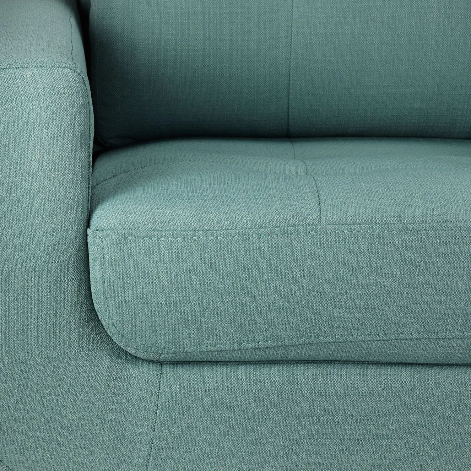 Julian Sofa and Loveseat Set - Teal