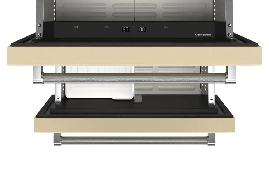 KitchenAid Panel Ready 24" Undercounter Double-Drawer Refrigerator/Freezer (4.29 Cu Ft) - KUDF204KPA