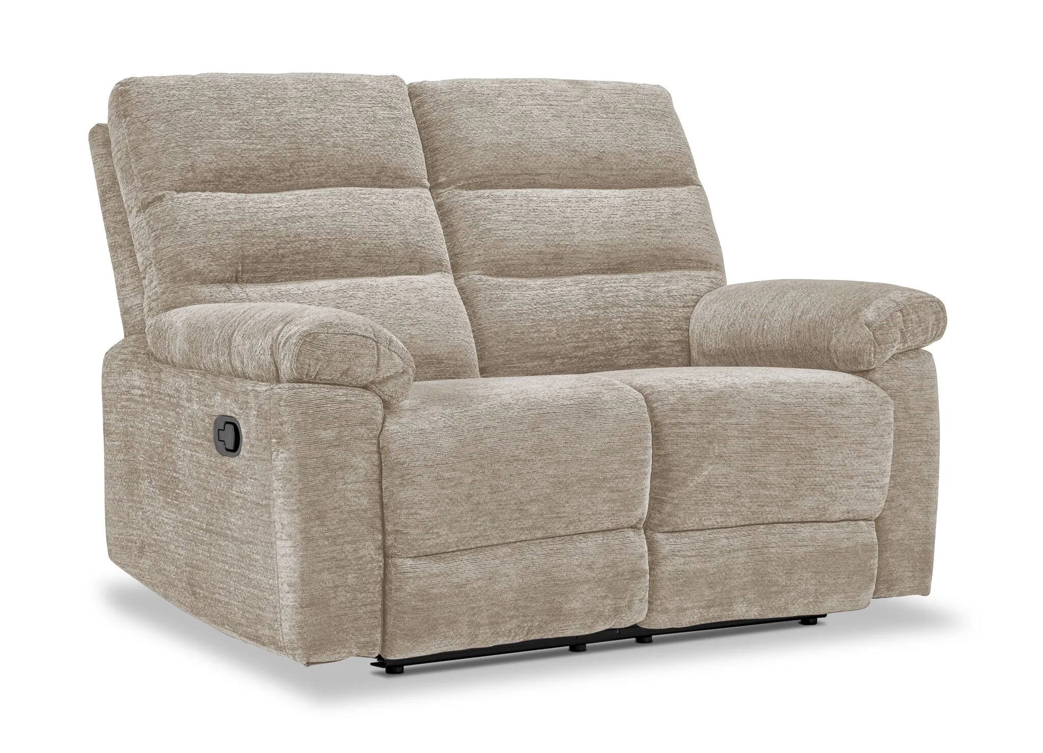 Lucie Dual Reclining Sofa and Loveseat Set - Ivory