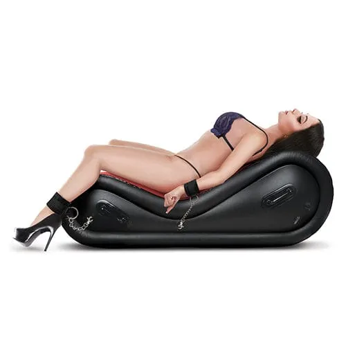 Lux Fetish - 6 pc Inflatable BDSM Sex Sofa Furniture Set (Black)