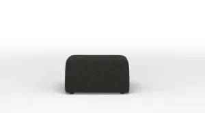 Marissa Square Ottoman - Bondi Dark Grey