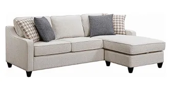 Mcloughlin Upholstered Sectional Platinum