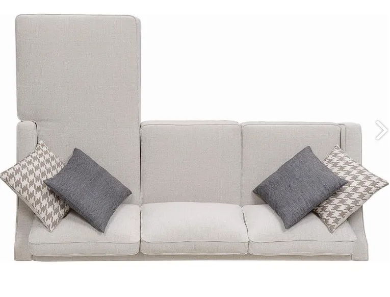 Mcloughlin Upholstered Sectional Platinum