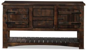 Mezcal 55" Sofa Table - Walnut