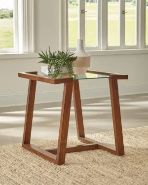 Monrovia Square End Table Cinnamon