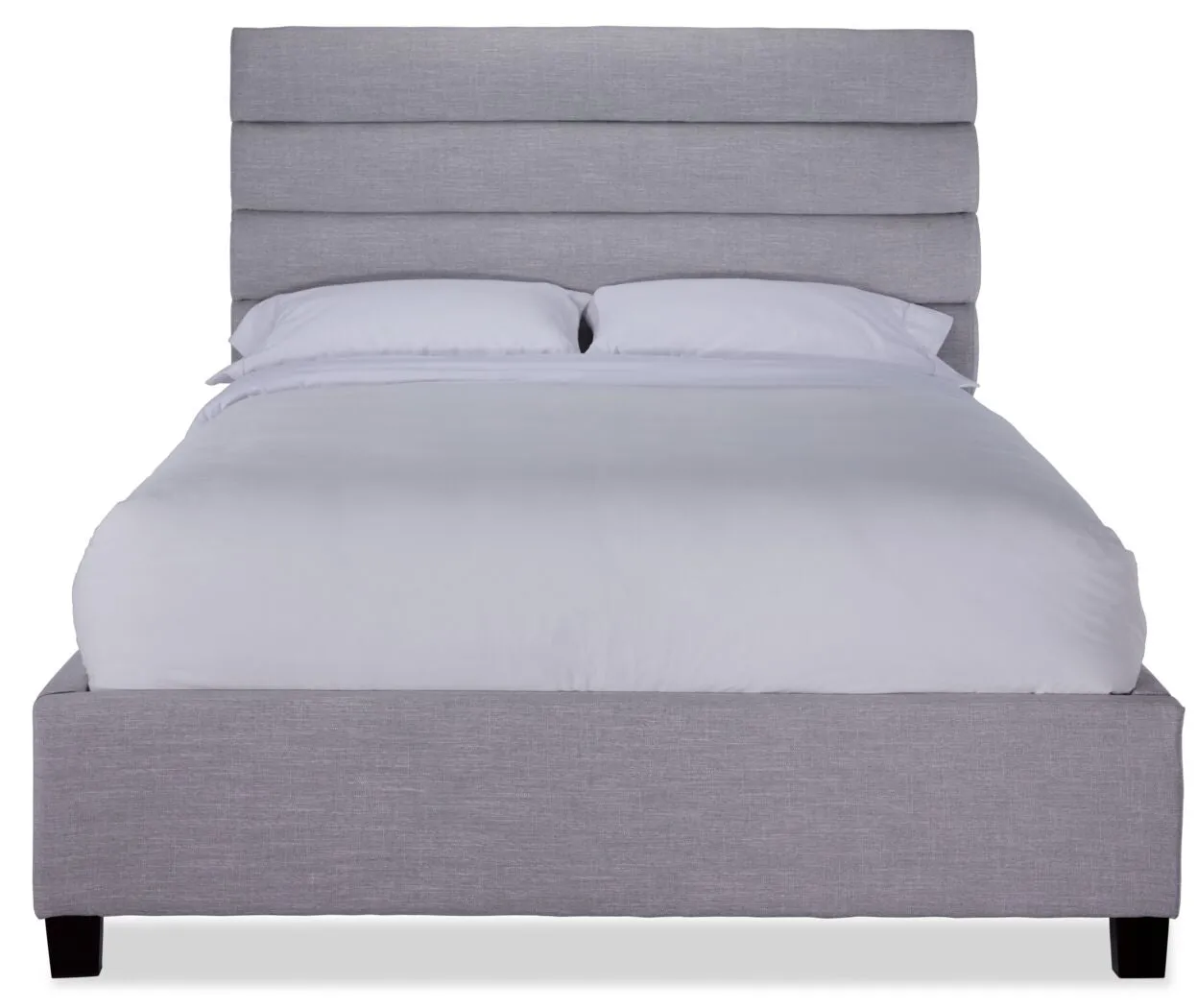 Orchid 3-Piece Full Bed - Light Grey
