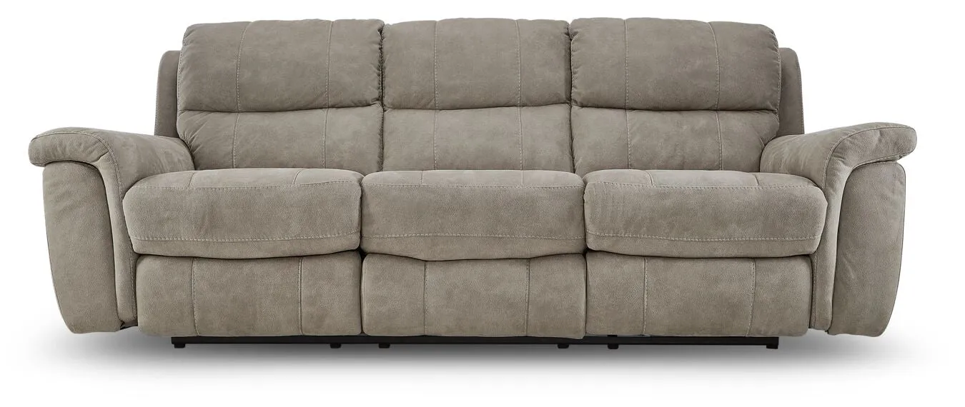 Roarke Sofa and Chair Set - Silver Grey