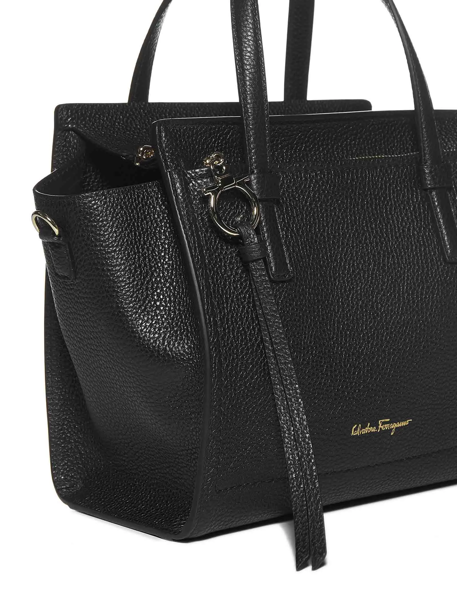 Salvatore Ferragamo Double Handle Small Tote Bag