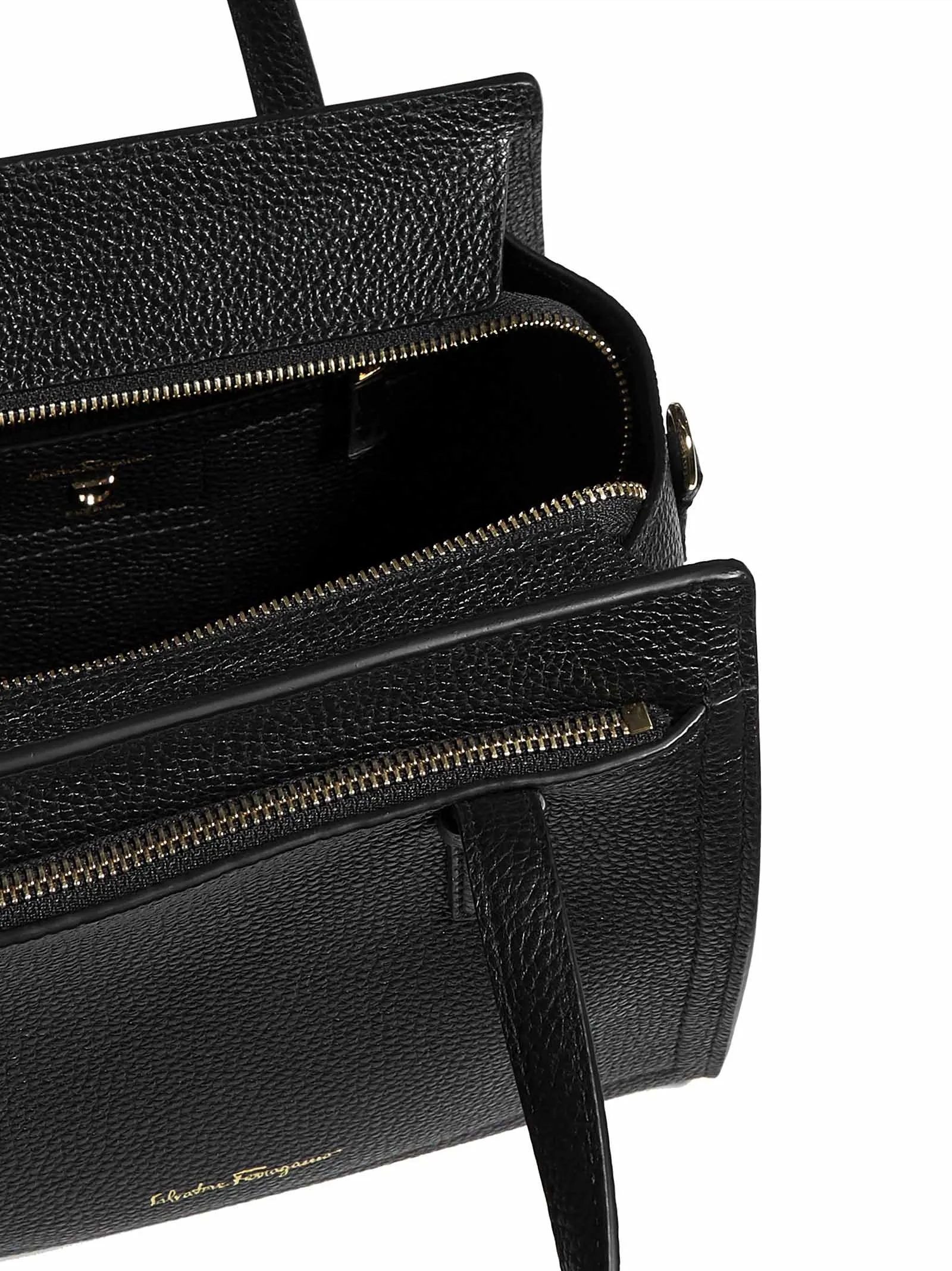 Salvatore Ferragamo Double Handle Small Tote Bag