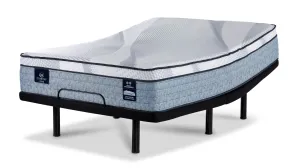 Serta iComfort® AIR 4 Plush Euro Top 14" Full Mattress and L2 Motion Pro Adjustable Base